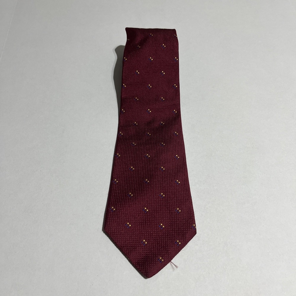 Tommy Hilfiger Necktie Bicycles, Print Blue Silk Classic  Mens 3.75" X 59"C-12‎